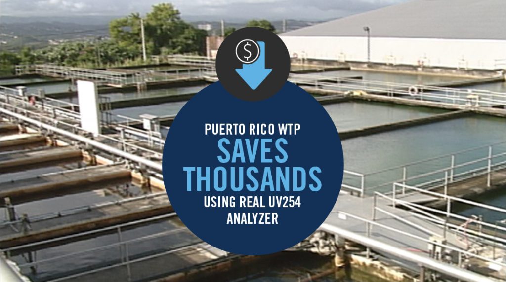 CASE STUDY: PUERTO RICO WTP SAVES THOUSANDS WITH UV254