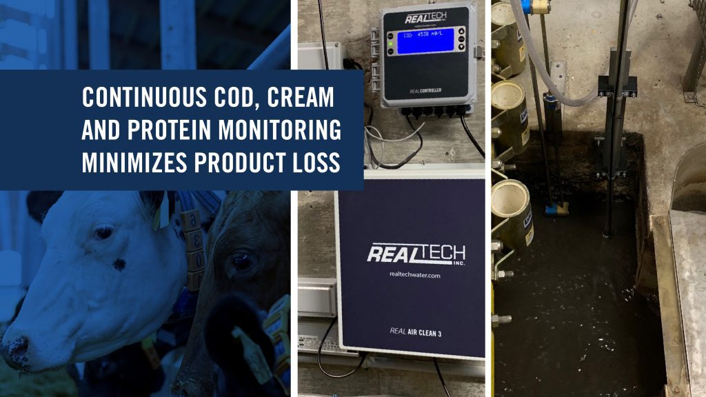 CONTINUOUS COD, CREAM  AND PROTEIN MONITORING  MINIMIZES PRODUCT LOSS